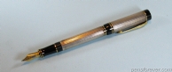 DUOFOLD CENTENNIAL FLAT TOP 2O. TIPO  PRATA STERLING - EXTRA BROAD