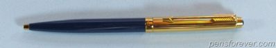ESFEROGRFICA PARKER  75 CUSTOM AZUL TAMPA DOURADA