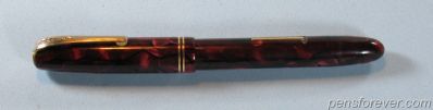 BURNHAM PEN N55 - VERMELHA MARMORIZADA