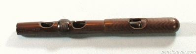 CONKLIN CRESCENT FILLER CUTAWAY DEMONSTRATOR CLIPLESS - CHASED - RARA.