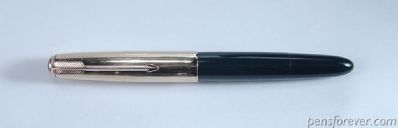 PARKER 51 VACUMATIC DEMI SIZE PRETA TAMPA DOURADA